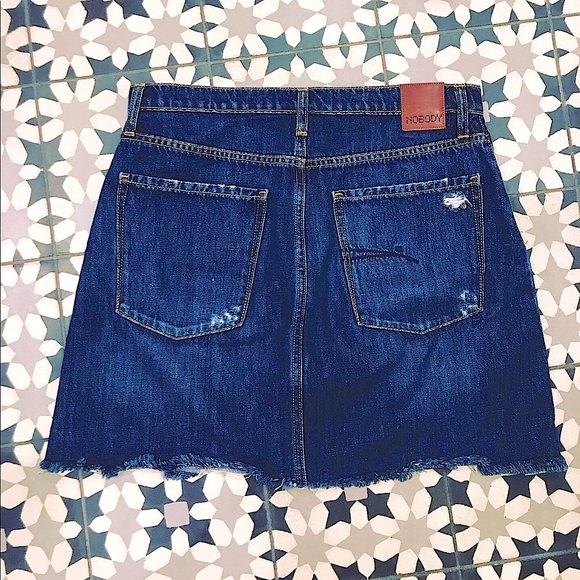 Nobody brand jean skirt size 30 ~ 8 - Picture 3 of 3